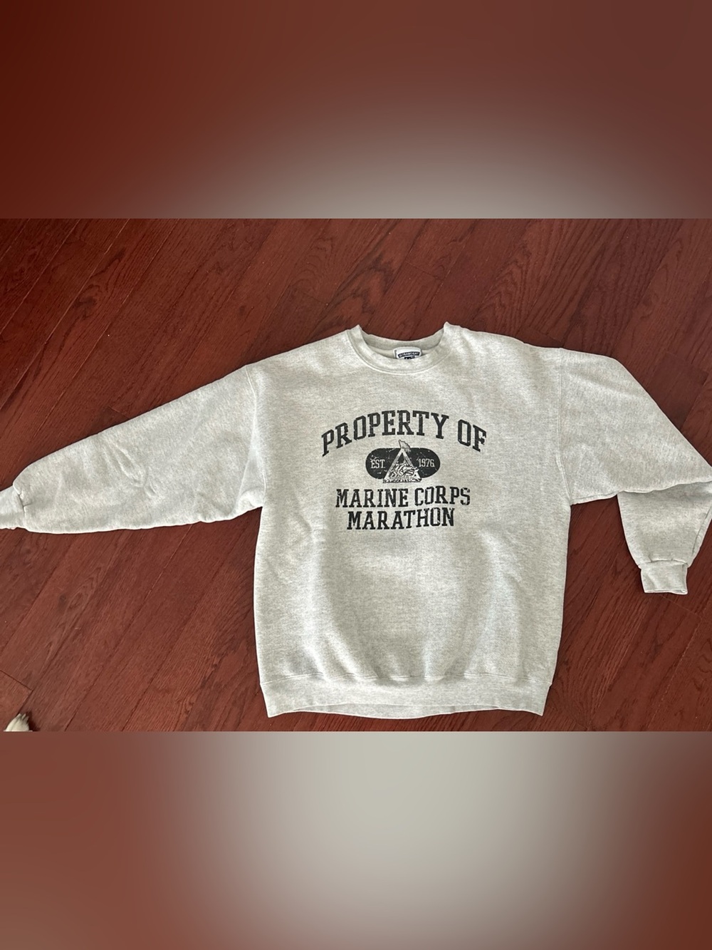 Vintage Marine Corps Marathon Lee Heavyweight Sweatshirt Size Large No Year